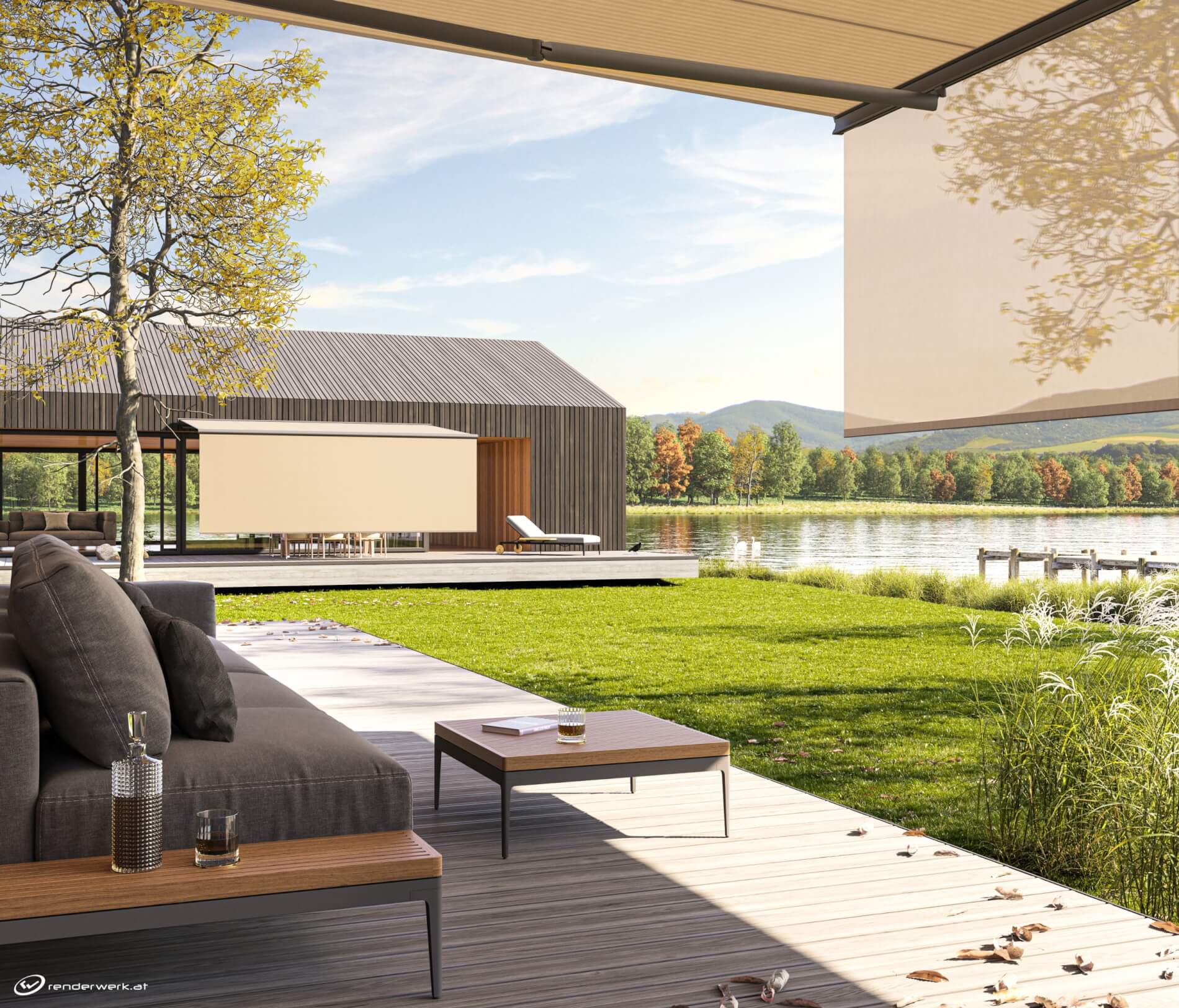 Renderwerk Visualisierung Lakeside Terrace