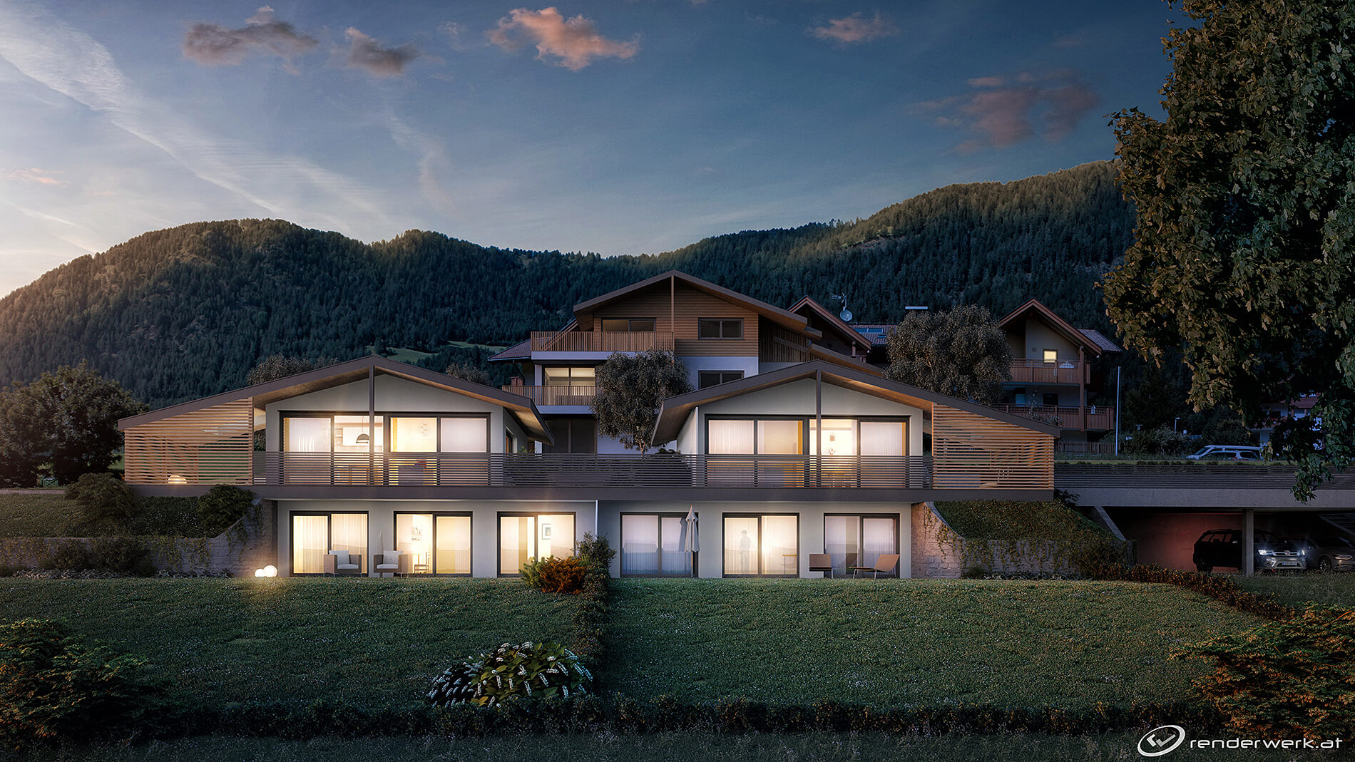 Renderwerk_Visualisierung_Architektur_Summer_Nights