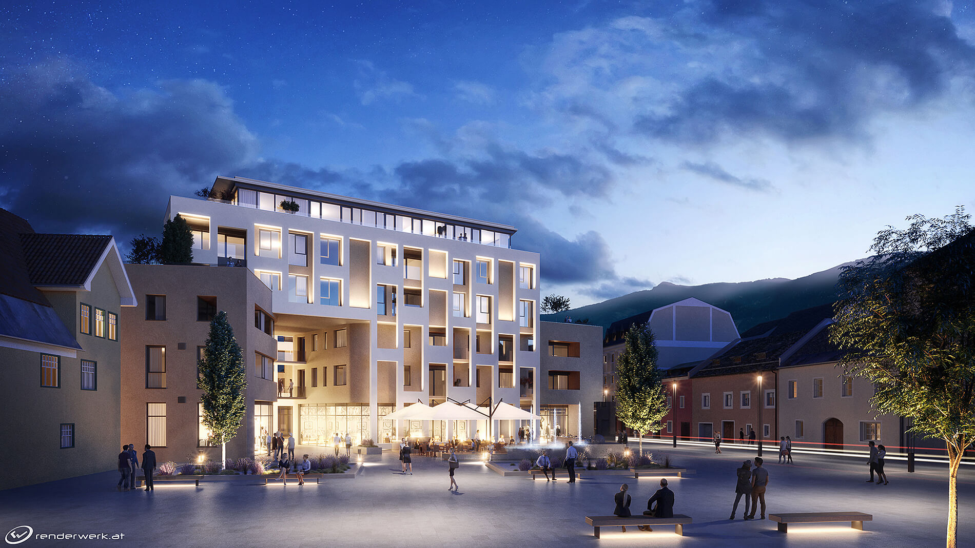 Renderwerk_Visualisierung_Architektur_Town_Center